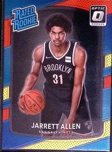 2017-18 Donruss Optic #179 Jarrett Allen Red and Yellow - Picture 1 of 2