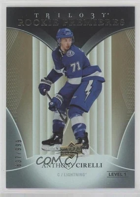 2018-19 Upper Deck Trilogy Common Rookies /999 Anthony Cirelli #59 Rookie RC - Image 1 of 2