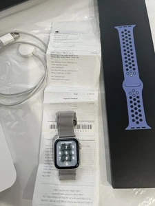 Apple Watch Series 5 , 40mm (GPS + Cellular) Nike Edition Aluminum Case - New. - Zdjęcie 1 z 4