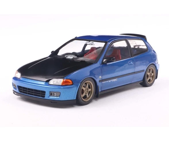 Honda Civic (EG6) blau - Solido (1/18) Modellauto Model Car - Bild 1 von 1