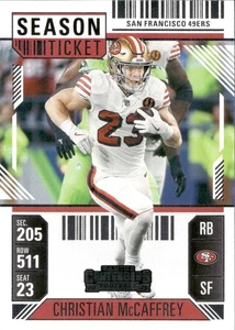 Christian McCaffrey - 2024 Panini Contenders Football #86 - Bild 1 von 2