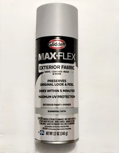 GLIDDEN MAX FLEX 12 oz. Satin ELEMENTAL Exterior Fabric Spray Paint LOT OF 2 - Picture 1 of 2