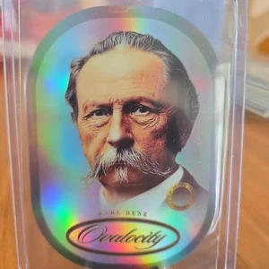 2025 Pieces Of The Past Inventors Edition Karl Benz Ovalocity Insert Card #I-567 - Picture 1 of 2