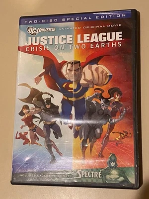 DC Comics: Justice Crisis on Two Earths includes: The Spectre "Like New DVD"2010 - Image 1 of 3