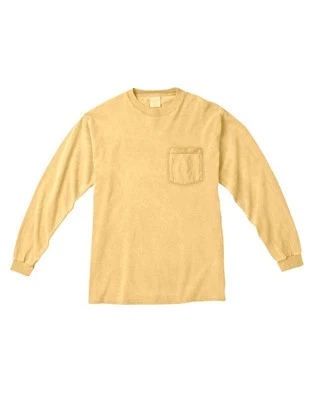 Comfort Colors C4410 Adult Heavyweight RS Long-Sleeve Pocket T-Shirt - Image 1 of 4