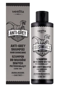 VENITA CHAMPÚ ANTI-GRIS HOMBRE OSCURECIMIENTO GRADUAL DEL CABELLO - TONOS OSCUROS 200ml - Imagen 1 de 1