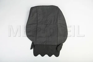 Genuine Mercedes S W221 Passenger Seat Backrest Cover Black A2219101247 9E43 - Picture 1 of 3