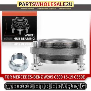 Rear LH /RH Wheel Hub Bearing Assembly for Mercedes-Benz W205 C300 C350E C43 AMG - Picture 1 of 11
