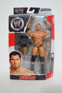 Figura de acción de lucha libre Mattel WWE Batista Elite Ruthless Aggression - Imagen 1 de 6