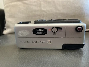 Minolta-16 QT Sub-miniature Spy Camera Black - Untested - Picture 1 of 7