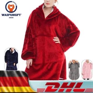 Super Weiche Warme Oversize Hoodie Einheitsgröße Geeignet für Männer Frauen DHL - Bild 1 von 16