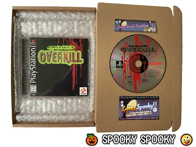 Project Overkill PS1 - NTSC-U/C USA VGC CIB with Manual - Reg Card - Tracked - Image 1 of 4