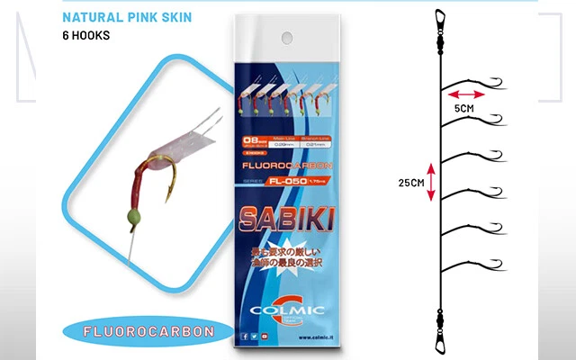 Confezione Sabiki Colmic serie FL-050 - Immagine 1 di 1