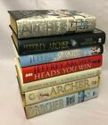 7x Jeffrey Archer Books Nothing Ventured Heads You Win The Fourth Estate