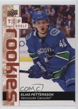2019 Upper Deck National Convention Top Shelf Rookies Elias Pettersson #TS-1
