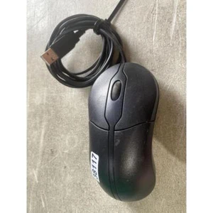 Dell 0XN967 Optical Mouse Black Wired USB 3-Button Scroll Wheel 800 DPI For PC - Picture 1 of 4