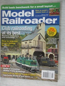 MODEL RAILROADER MAGAZINE FEB 2016 HOW TO BUILD A CROSSING SHANTY FROM DWAWINGS - Picture 1 of 2