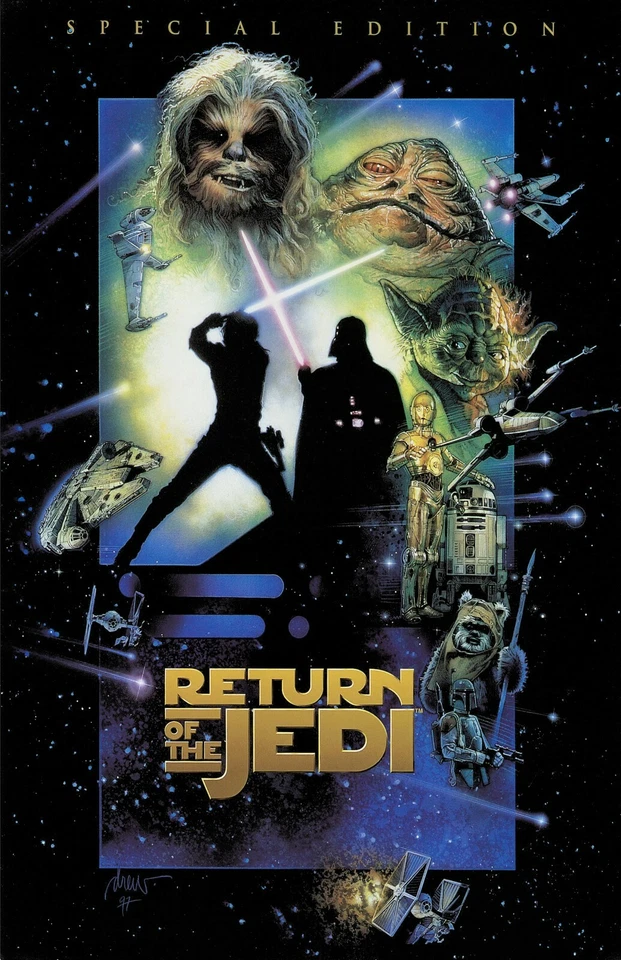 Star Wars Special Edition : Return Of The Jedi movie poster  : 11" x 17"  - Image 1 of 1