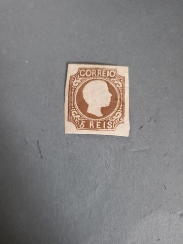 Stamps Portugal Scott # 9 hinged Cover