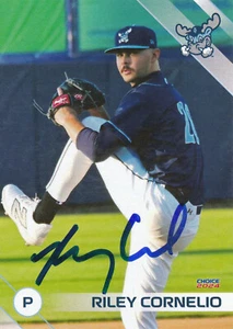 Riley Cornelio Signed 2024 Wilmington Blue Rocks Card #6 Washington Nationals! - Picture 1 of 2