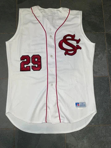 Nick Godwin #29 South Carolina Gamecocks Baseball game Used Worn Issued Jersey Cover