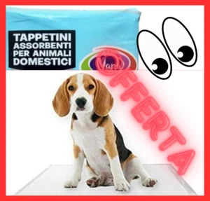Tappetini Igienici Cane 60x90 Cani e Gatti Traversine Puppy Pads 200 Pezzi - Foto 1 di 8