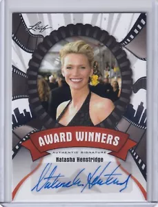 2012 Leaf Pop Century Award Winners #AW-NH1 Natasha Henstridge Auto - Bild 1 von 2