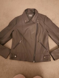 oasis grey biker jacket