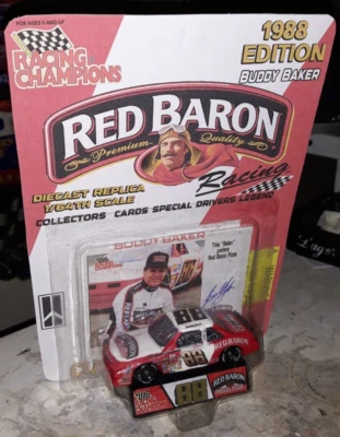 Diecast Racing Champions Buddy Baker#88 Red Baron  (Custom made) - Photo 1/4