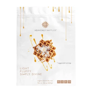 Heavenly Waffles Mix | Resellable 22 oz. Bolso | Paquete de 2 - Imagen 1 de 6