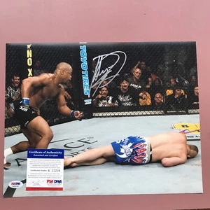 Rashad Evans Signed UFC 11x14 Photo PSA/DNA #K22230. - Picture 1 of 3