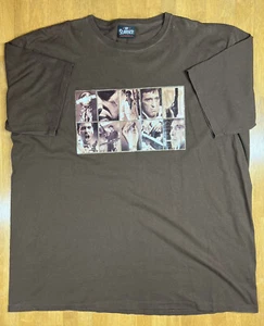 VTG Scarface Clothing Company Single Stitch T Shirt Tony Montana 3XL Brown Gold - Picture 1 of 7