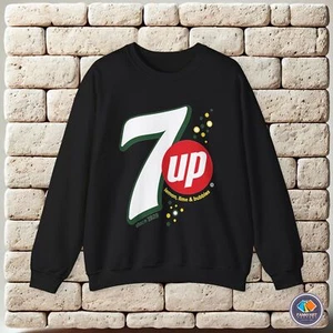 7up Logo Unisex Sweatshirt - Picture 1 of 34