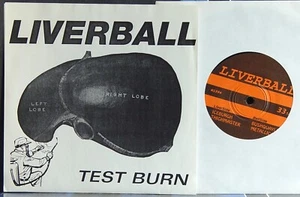 Liverball 7-INCH EP Test Burn 1994 Pittsburgh Punk Rock - Nice NEAR MINT Copy - Picture 1 of 2