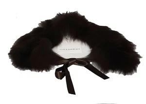 Emme Marella Collo Sciarpa Pelliccia di Volpe Donna Marrone   -41% 35860167 - Foto 1 di 2