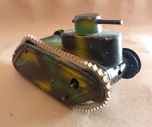 Bing-Arnold Old 1935, carica in latta " TANK WWI ", funzionante, Germania - Foto 1 di 14