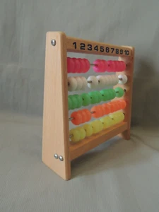 Vintage Greek wooden abacus for kids - Picture 1 of 5