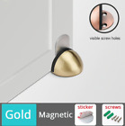 Modern Interior Door Block Metal Solid Stop Magnetic Screw Sticker