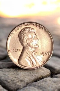 1955-P Lincoln Wheat Cent Gem Brilliant Uncirculated Proof-Like Mint State - Picture 1 of 2