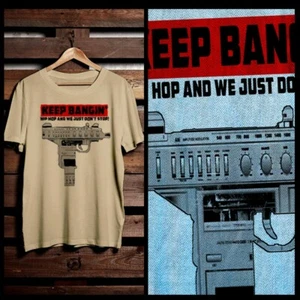 Camiseta Hip Hop Años 90 Música Rap Underground Cypha Brooklyn Don't Stop XL Bronceado - Imagen 1 de 2