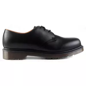 Dr. Martens Unisex Shoes 1461 PW Casual Lace-Up Low Profile Smooth Leather - Picture 1 of 5