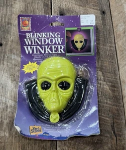 Vintage Alieno Lampeggiante Finestra Winker Divertente Mondo Halloween Luce Sigillato - Foto 1 di 2