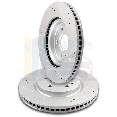 2X Front Discs Brake Rotors For 2011 2012 2013-2017 Ford Explorer G3000 Casting - Image 1 of 4