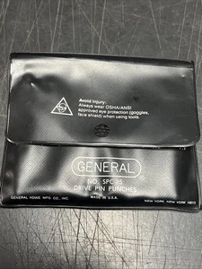 Vintage General  No. SPC-75 Drive Pin Punch 8 Pc.  Set w/ Case Made In USA - Picture 1 of 15