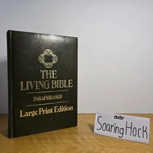 1979 The Living Bible Paraphrased Large Print Edition Padded Hardcover - Imagen 1 de 5