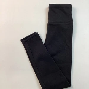 Tuff Athletics Youth Girl's Fleece Lined Leggings, Black, Size: S 7/8 - Picture 1 of 4