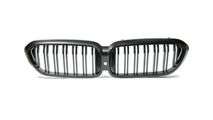 Fit for 17-20 BMW 5-Series G30 G31 Front Bumper Grille Matte Black LCI Look - Picture 1 of 1
