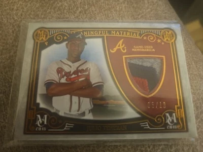 Colección Museo Topps 2016 material significativo reliquias principales Julio Teherán 5/10 Foto 1 de 4