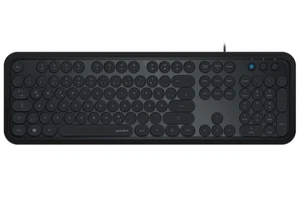 Speedlink USB Multimédia Clavier Qwertz Retro-Tasten Allemand PC Bureau Business - Photo 1/4