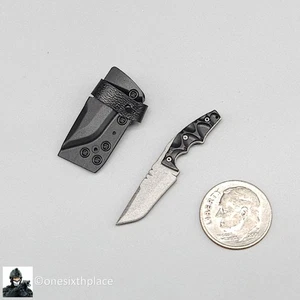 1:6 Easy & Simple PMC Tactical Messer & Scheide für 12" Figuren - Bild 1 von 3